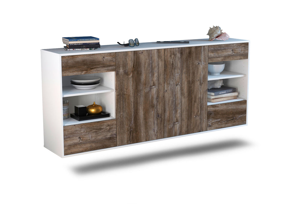 Sideboard Independence, Treibholz, hängend (180x79x35cm)