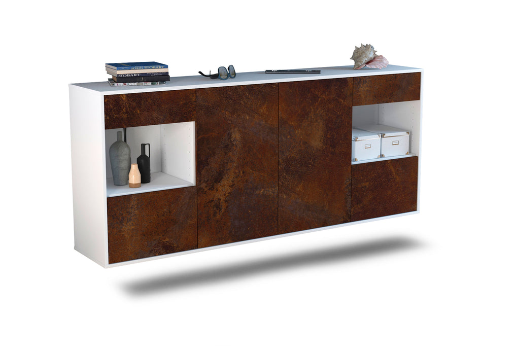 Sideboard Charleston, Rost, hängend (180x79x35cm)