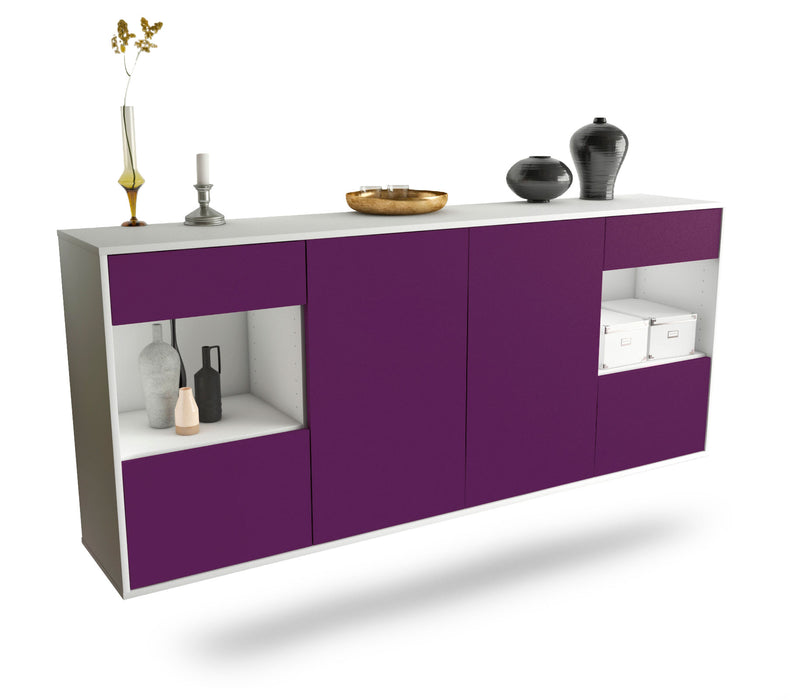 Sideboard Charleston, Lila, hängend (180x79x35cm)