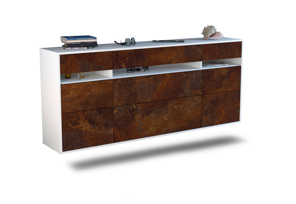 Sideboard Manchester, Rost, hängend (180x79x35cm)