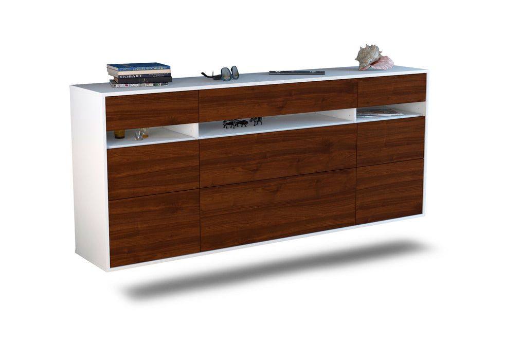 Sideboard Manchester, Walnuss, hängend (180x79x35cm)