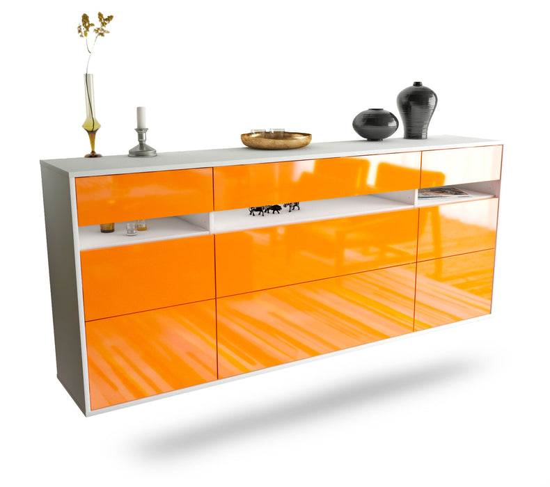 Sideboard Manchester, Orange, hängend (180x79x35cm)