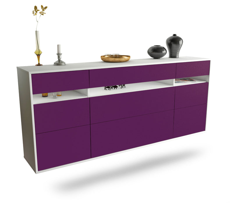 Sideboard Manchester, Lila, hängend (180x79x35cm)