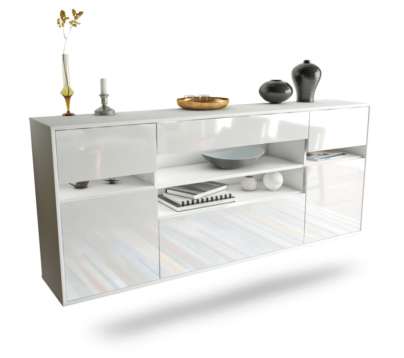 Sideboard Miramar, Weiß, hängend (180x79x35cm)