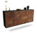 Sideboard Bridgeport, Rost, hängend (180x79x35cm)