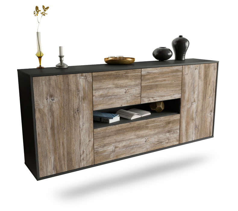 Sideboard Warren, Treibholz, hängend (180x79x35cm)