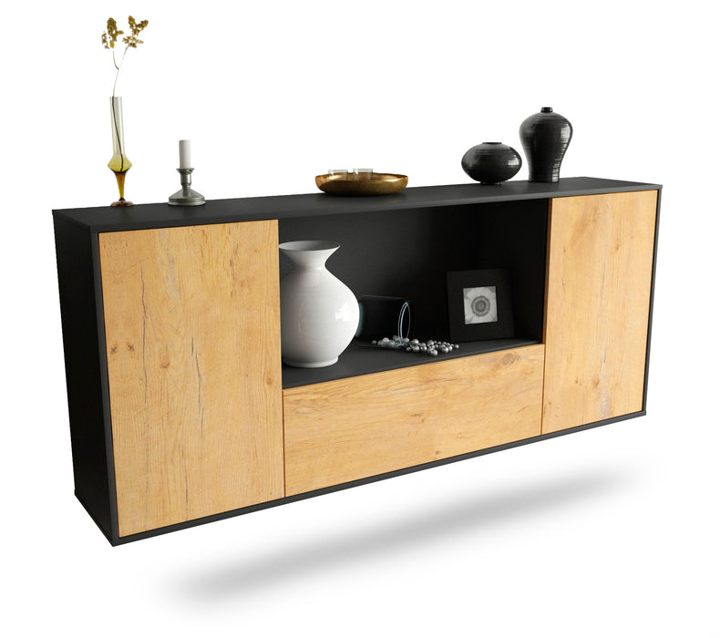 Sideboard Fort Collins, Eiche, hängend (180x79x35cm)