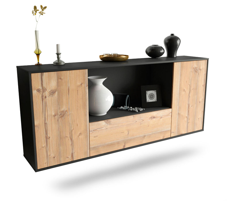 Sideboard Fort Collins, Pinie, hängend (180x79x35cm)