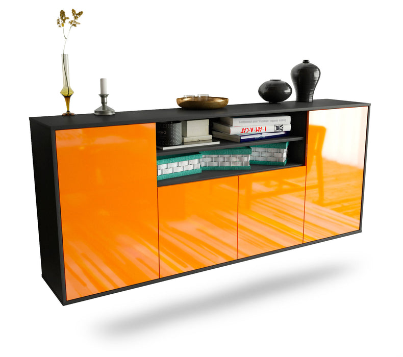 Sideboard Mesquite, Orange, hängend (180x79x35cm)