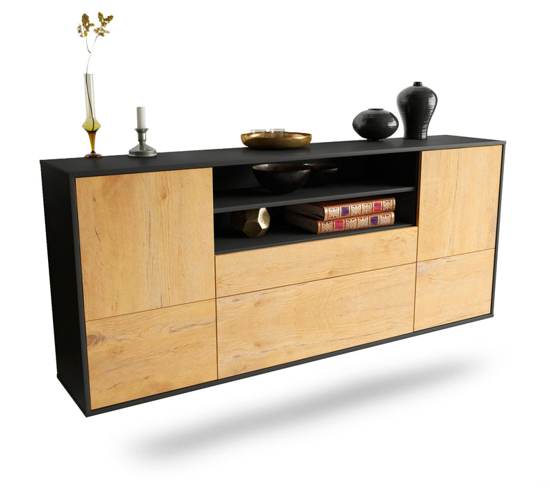 Sideboard Elk Grove, Eiche, hängend (180x79x35cm)