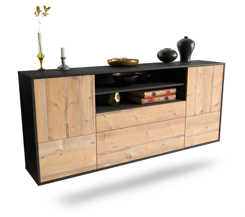 Sideboard Elk Grove, Pinie, hängend (180x79x35cm)