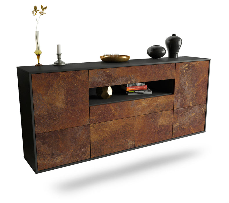 Sideboard McAllen, Rost, hängend (180x79x35cm)