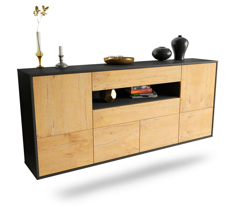 Sideboard McAllen, Eiche, hängend (180x79x35cm)