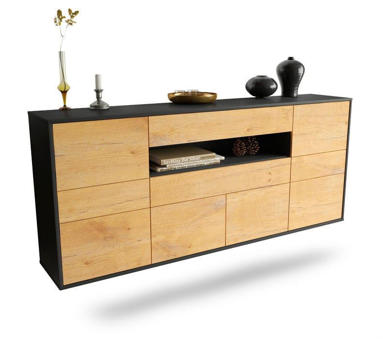 Sideboard Coral Springs, Eiche, hängend (180x79x35cm)