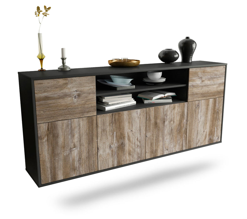 Sideboard Cedar Rapids, Treibholz, hängend (180x79x35cm)