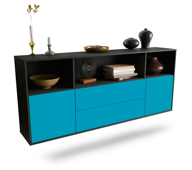 Sideboard Hartford, Türkis, hängend (180x79x35cm)