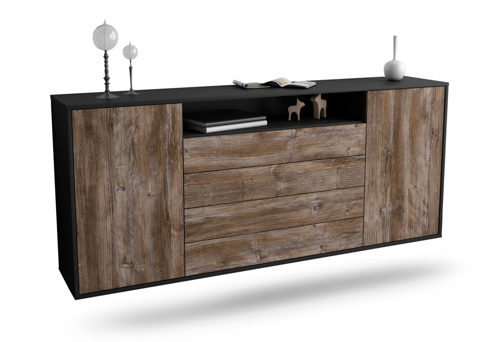 Sideboard New Haven, Treibholz, hängend (180x79x35cm)