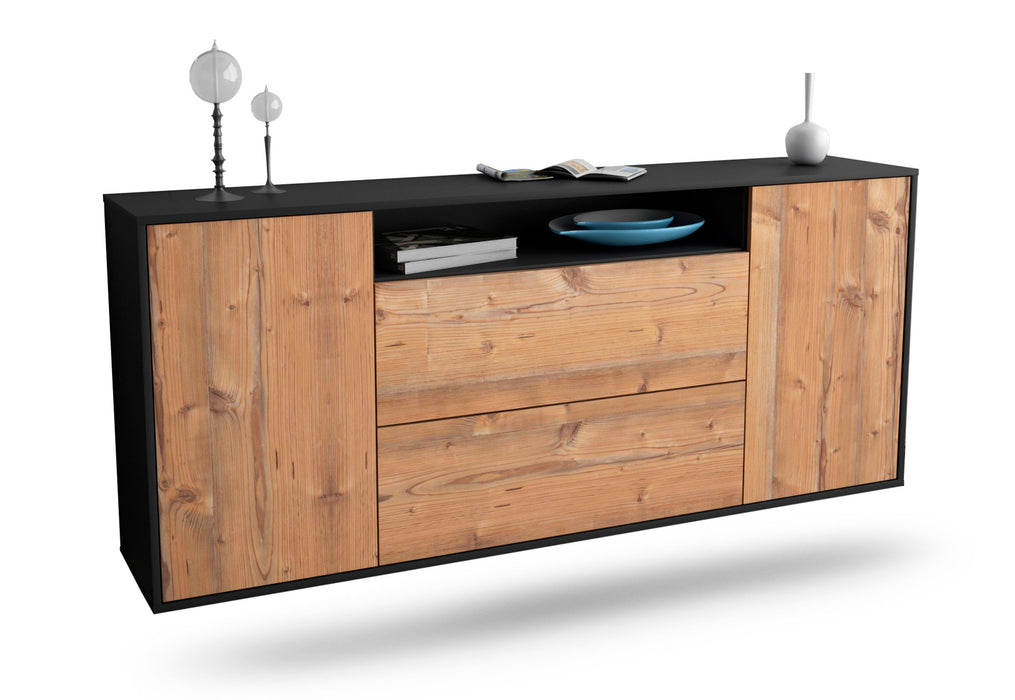 Sideboard Thousand Oaks, Pinie, hängend (180x79x35cm)