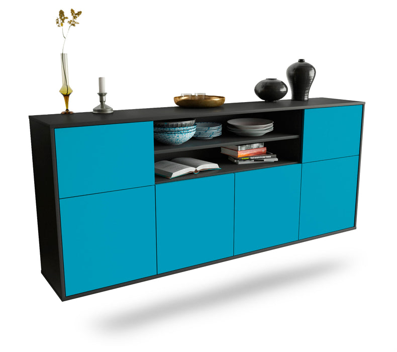 Sideboard Topeka, Türkis, hängend (180x79x35cm)