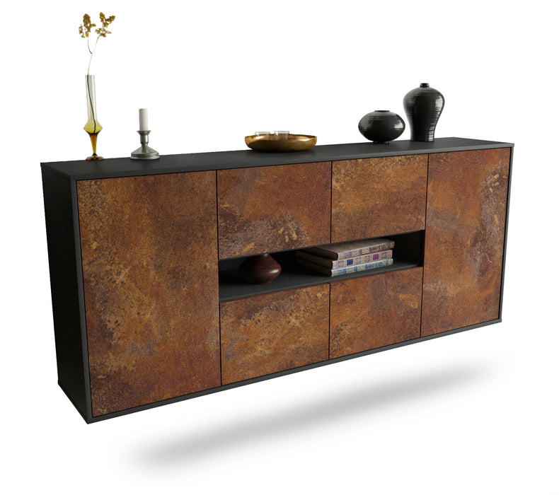 Sideboard Stamford, Rost, hängend (180x79x35cm)