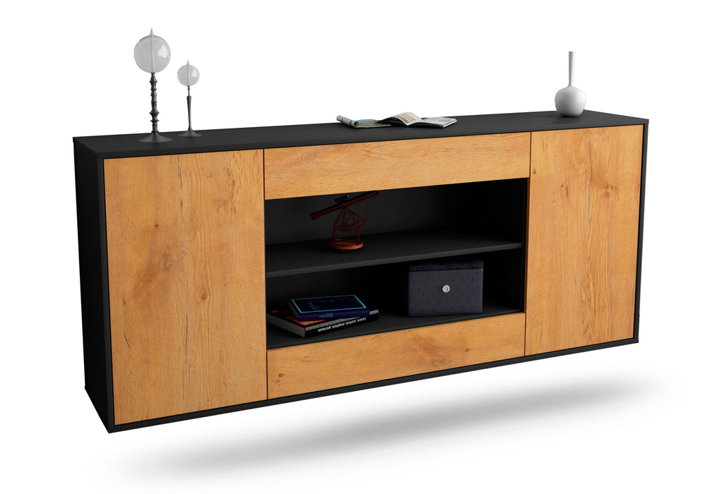 Sideboard Olathe, Eiche, hängend (180x79x35cm)