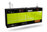 Sideboard Provo, Grün, hängend (180x79x35cm)