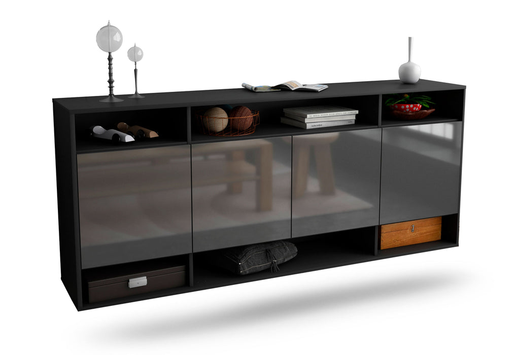 Sideboard Provo, Grau, hängend (180x79x35cm)