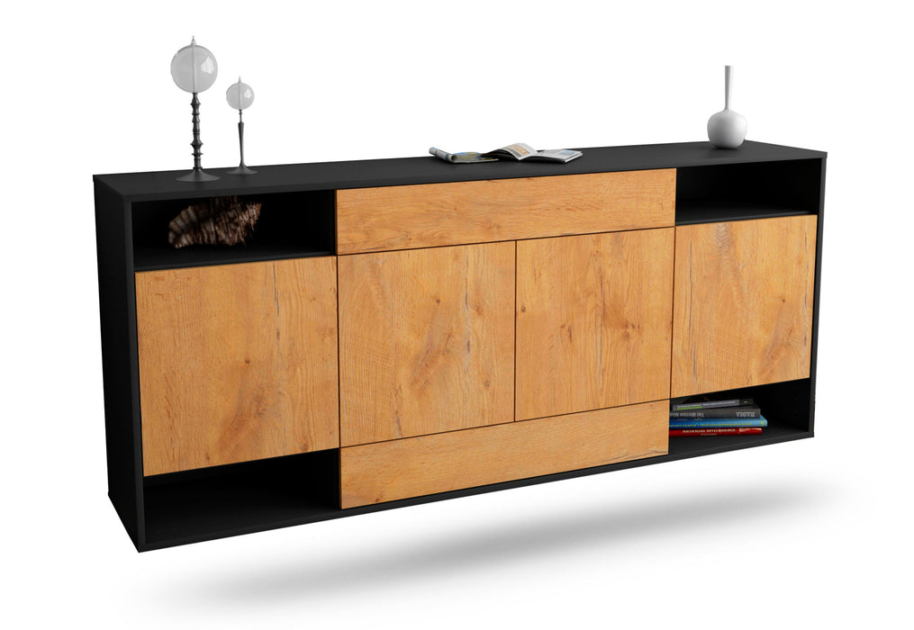 Sideboard Evansville, Eiche, hängend (180x79x35cm)