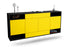 Sideboard Evansville, Gelb, hängend (180x79x35cm)