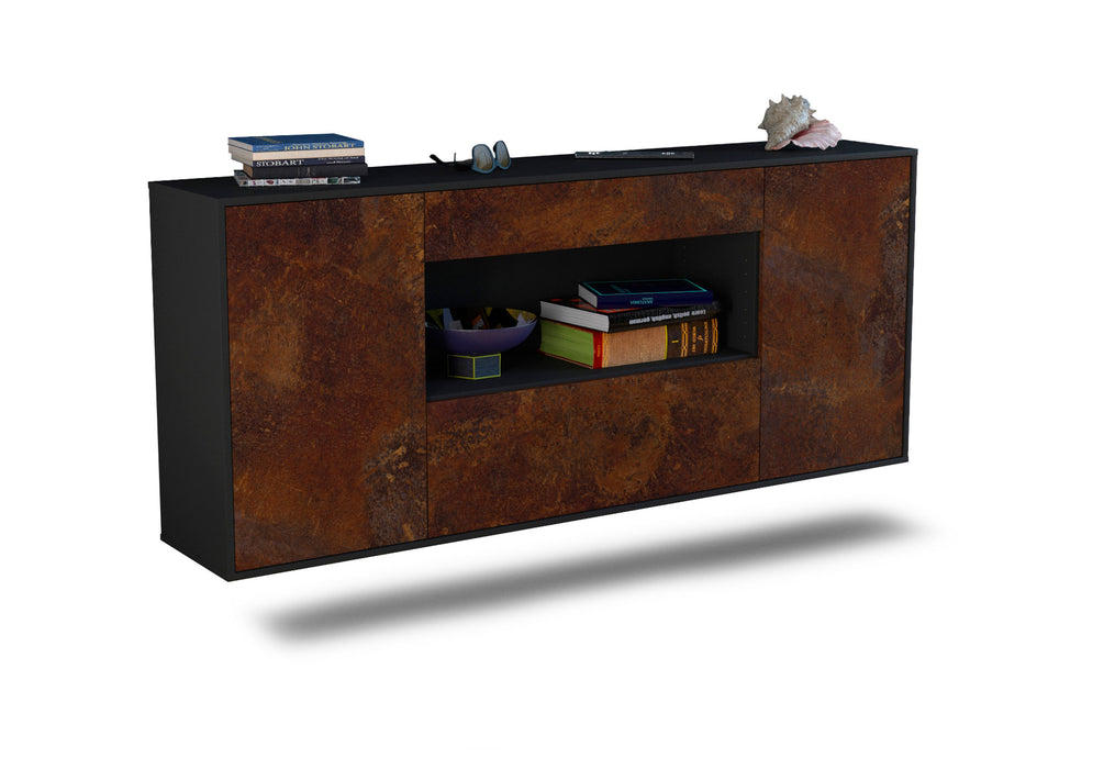 Sideboard Ann Arbor, Rost, hängend (180x79x35cm)