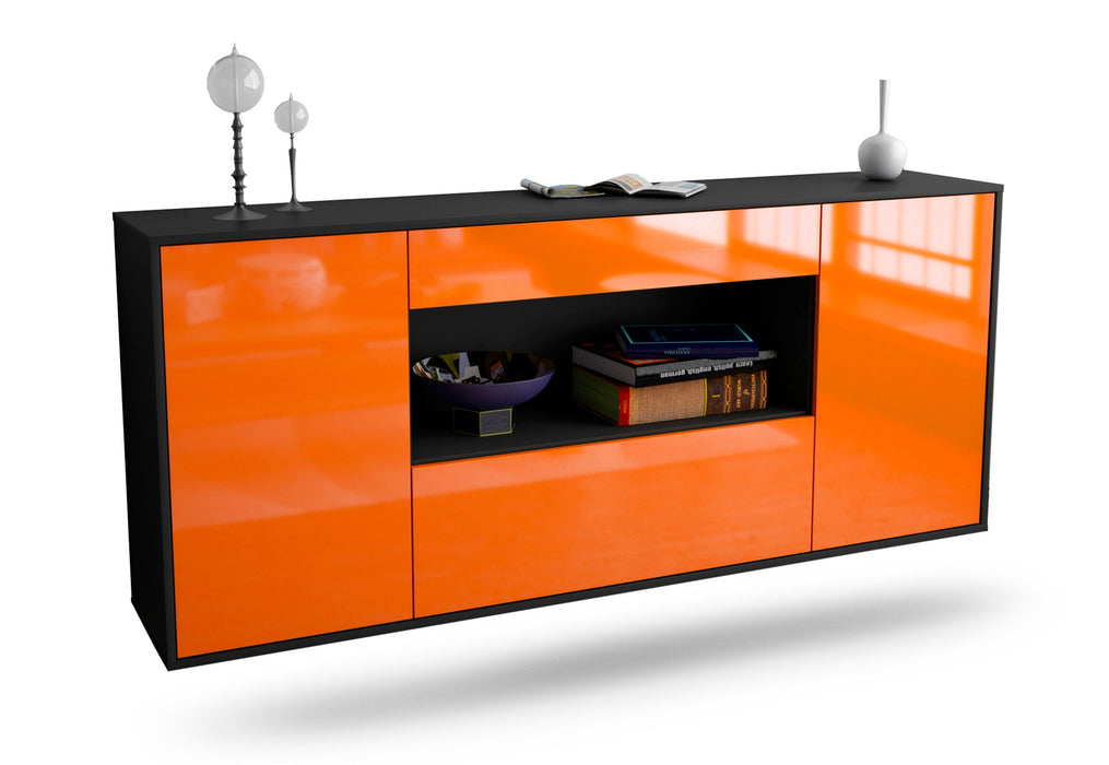 Sideboard Ann Arbor, Orange, hängend (180x79x35cm)