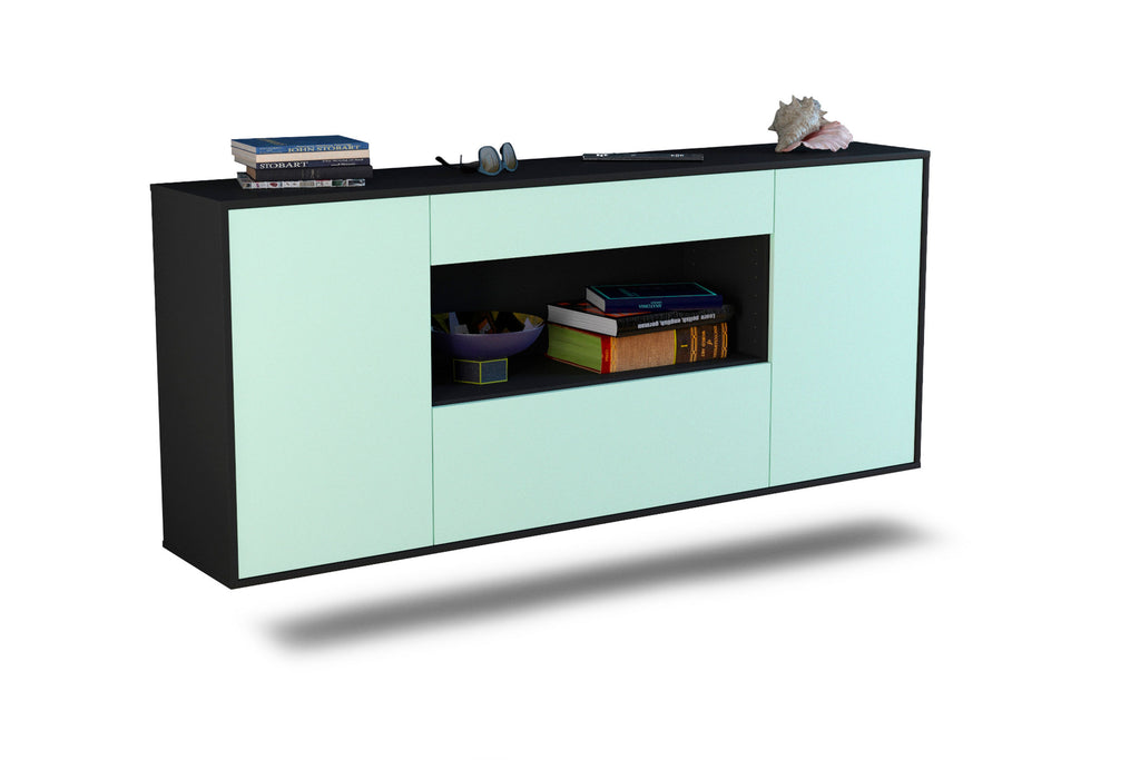 Sideboard Ann Arbor, Mint, hängend (180x79x35cm)