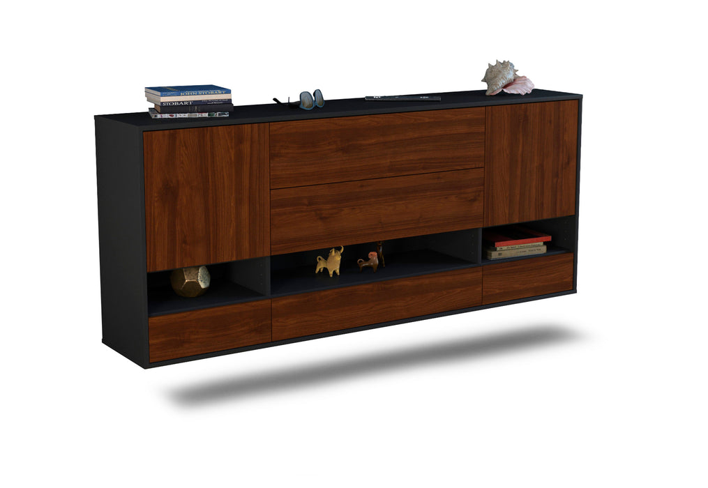 Sideboard Lafayette, Walnuss, hängend (180x79x35cm)