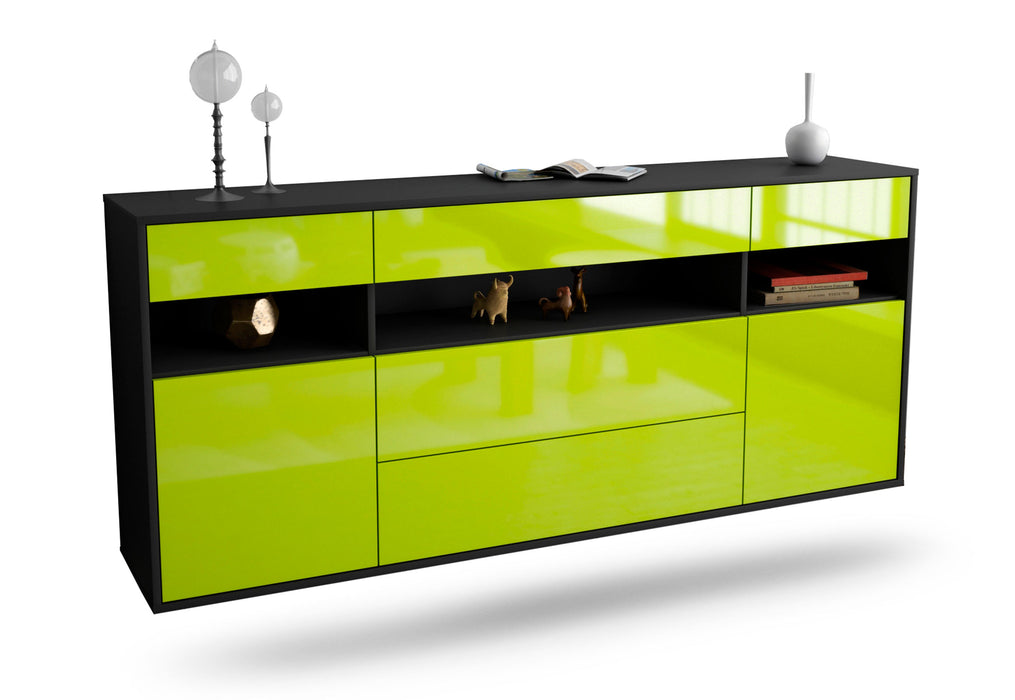 Sideboard Inglewood, Grün, hängend (180x79x35cm)