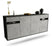 Sideboard Thornton, Beton, hängend (180x79x35cm)