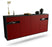 Sideboard Thornton, Bordeaux, hängend (180x79x35cm)