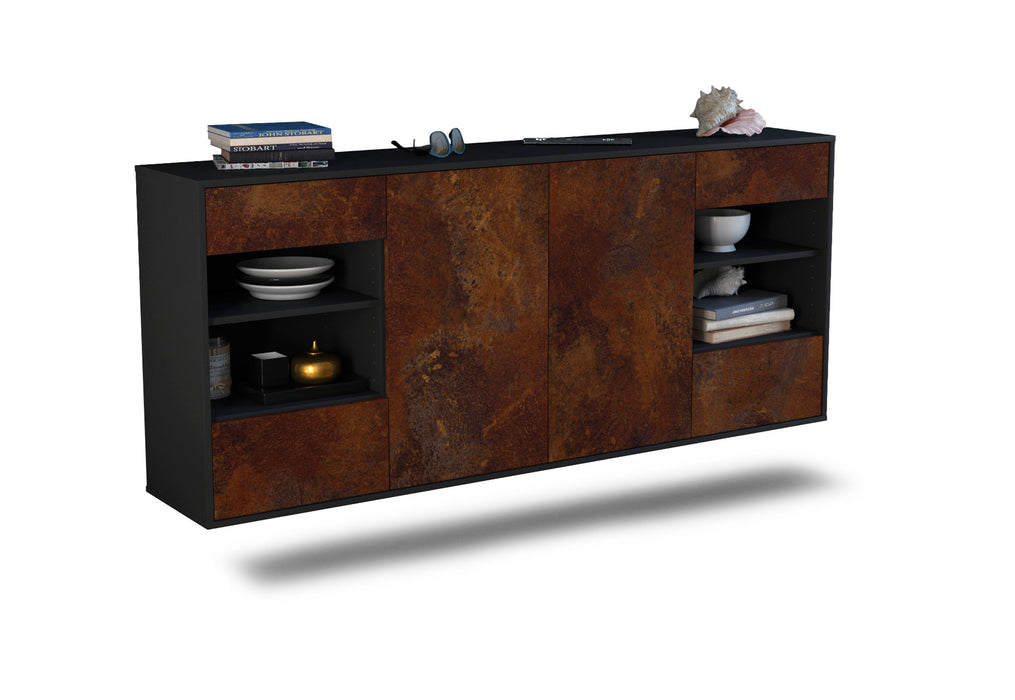 Sideboard Independence, Rost, hängend (180x79x35cm)