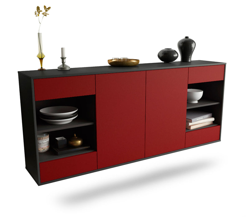 Sideboard Independence, Bordeaux, hängend (180x79x35cm)