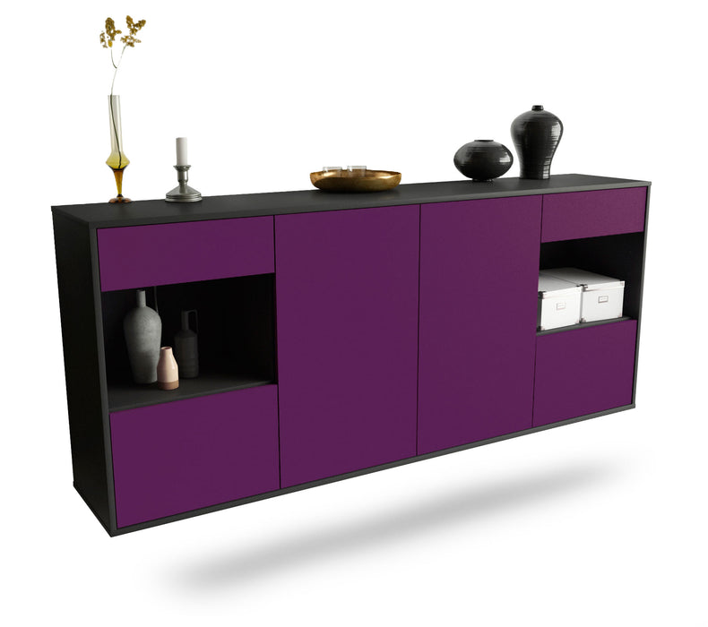 Sideboard Charleston, Lila, hängend (180x79x35cm)