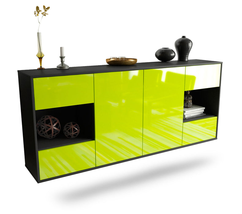 Sideboard Santa Clara, Grün, hängend (180x79x35cm)