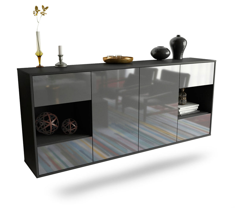 Sideboard Santa Clara, Grau, hängend (180x79x35cm)