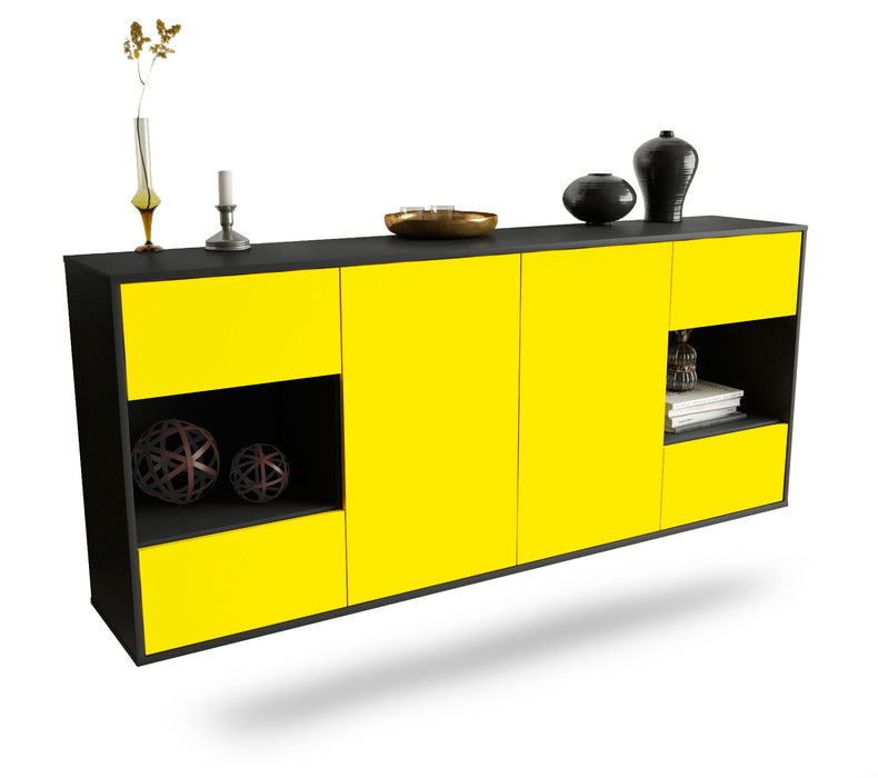 Sideboard Santa Clara, Gelb, hängend (180x79x35cm)