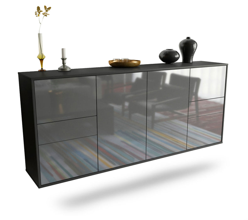 Sideboard Beaumont, Grau, hängend (180x79x35cm)