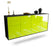 Sideboard Costa Mesa, Grün, hängend (180x79x35cm)