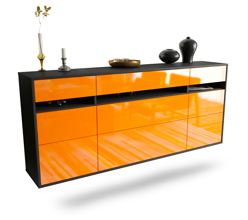 Sideboard Manchester, Orange, hängend (180x79x35cm)