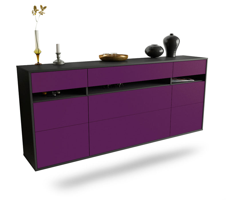 Sideboard Manchester, Lila, hängend (180x79x35cm)