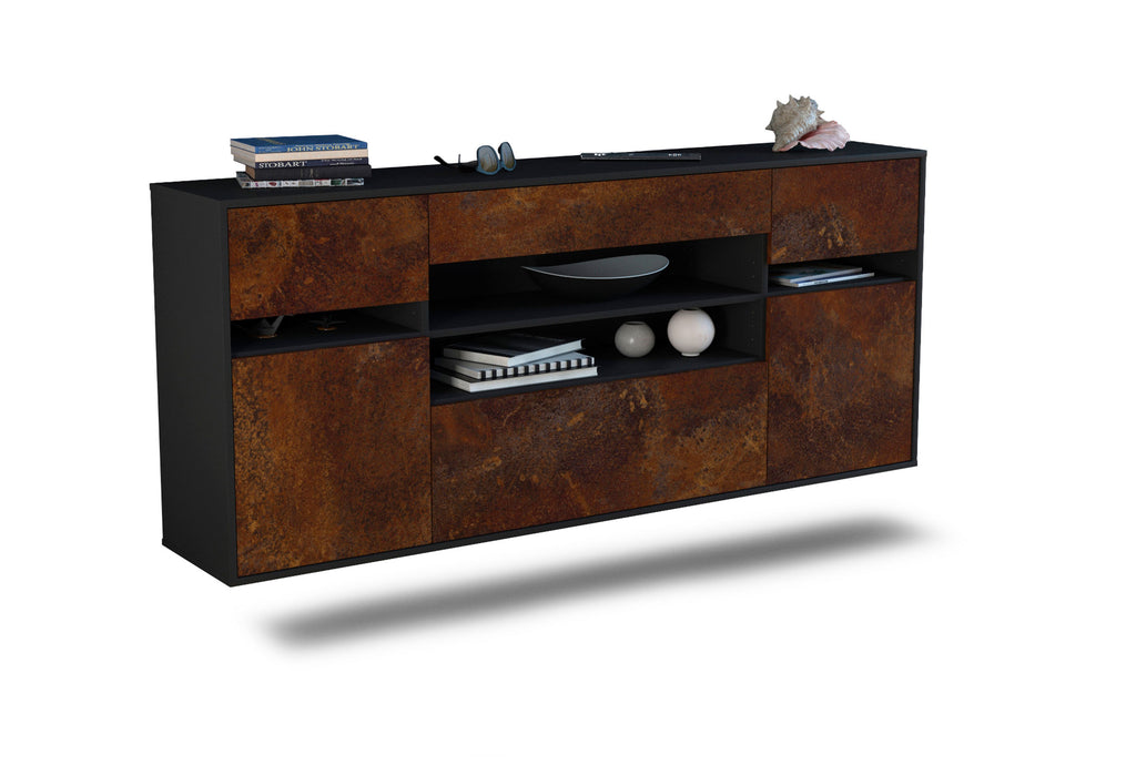 Sideboard Miramar, Rost, hängend (180x79x35cm)