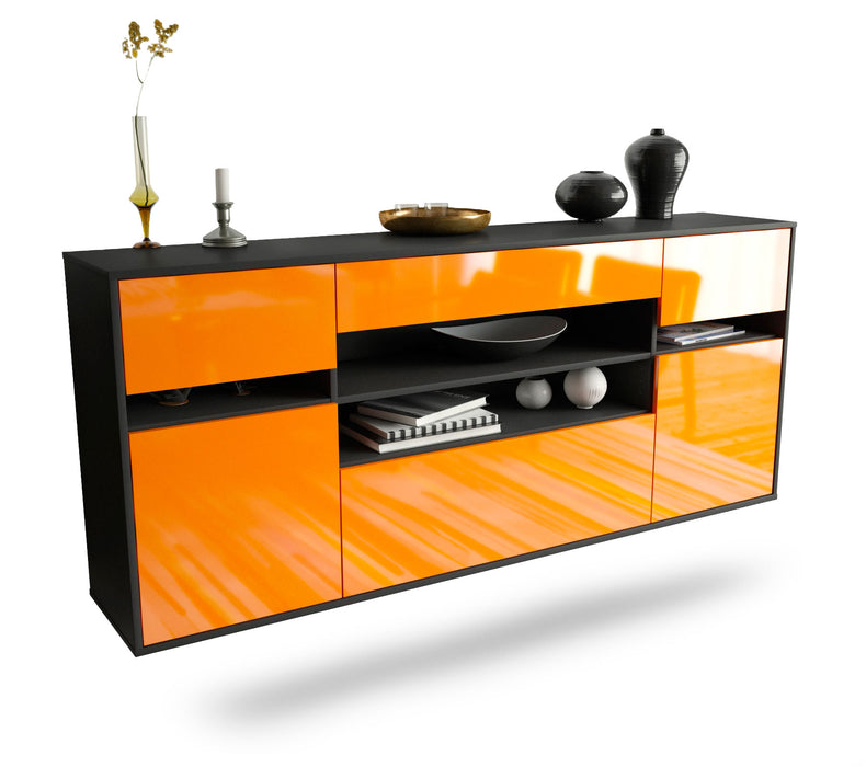 Sideboard Miramar, Orange, hängend (180x79x35cm)