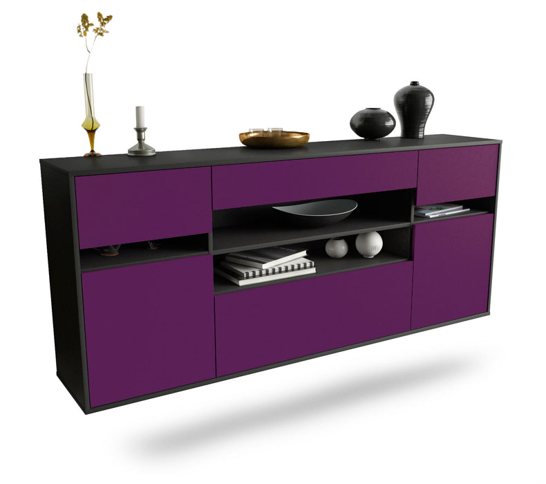 Sideboard Miramar, Lila, hängend (180x79x35cm)