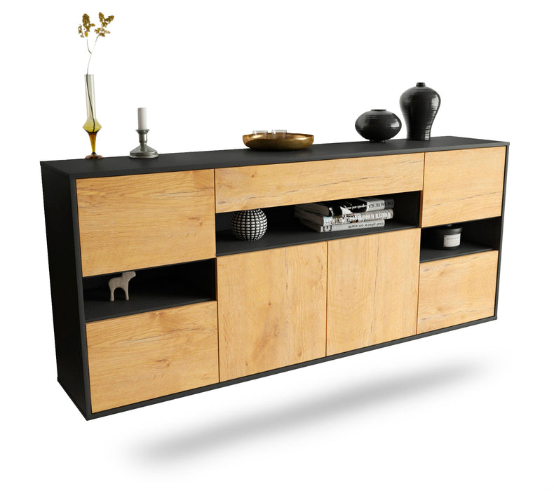 Sideboard Downey, Eiche, hängend (180x79x35cm)